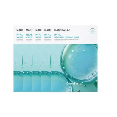 Madeca Lab Hyal Waterfull Glow Gel Mask 5-pack