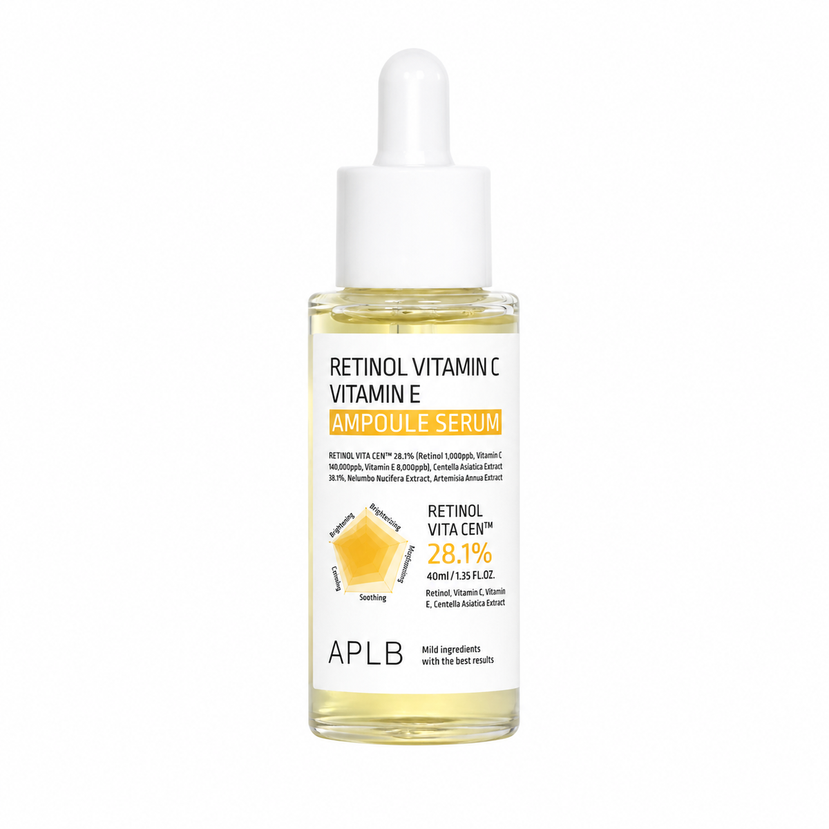 APLB Retinol Vitamin C Vitamin E Ampoule Serum 40ml