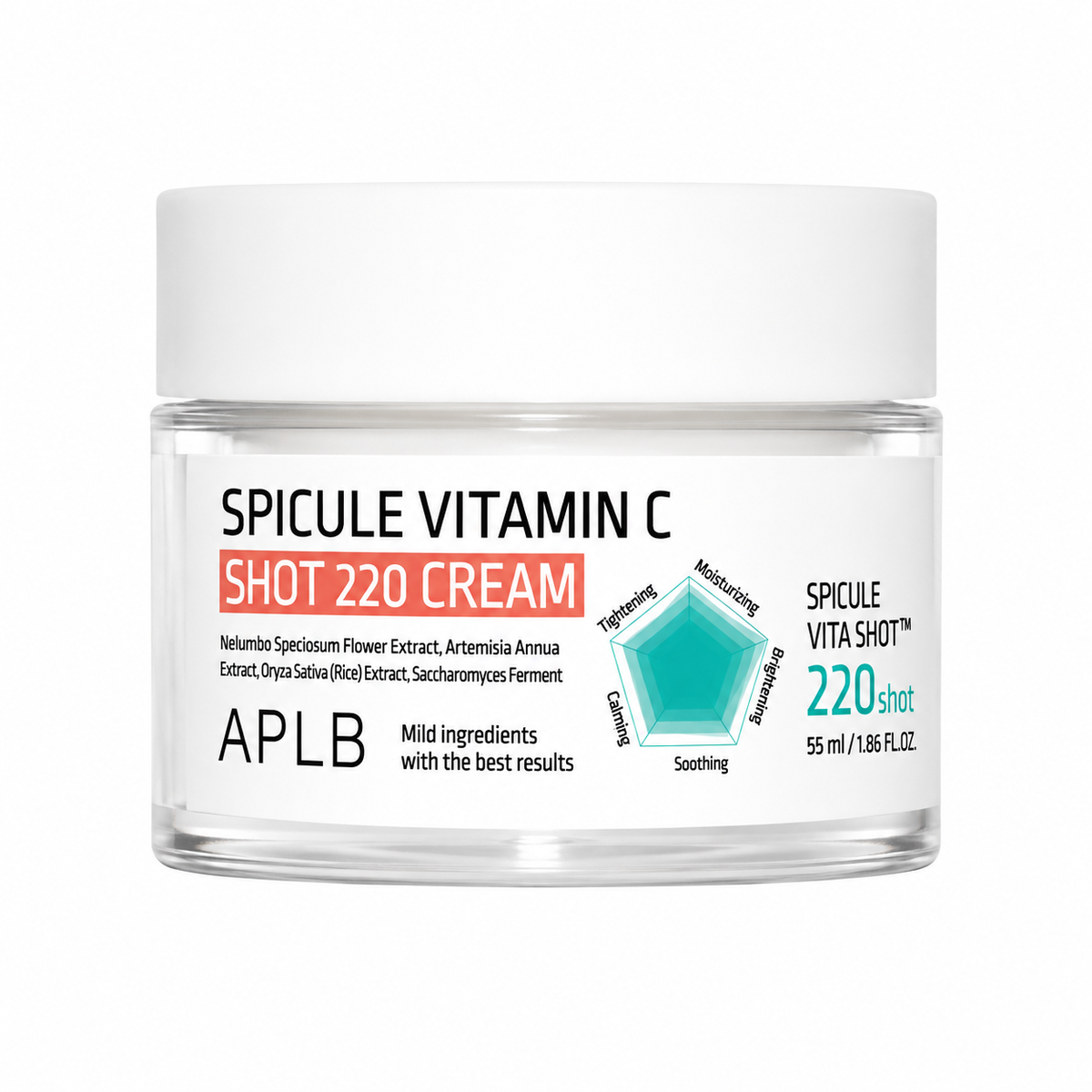 APLB Spicule Vitamin C Shot 220 Cream 55ml