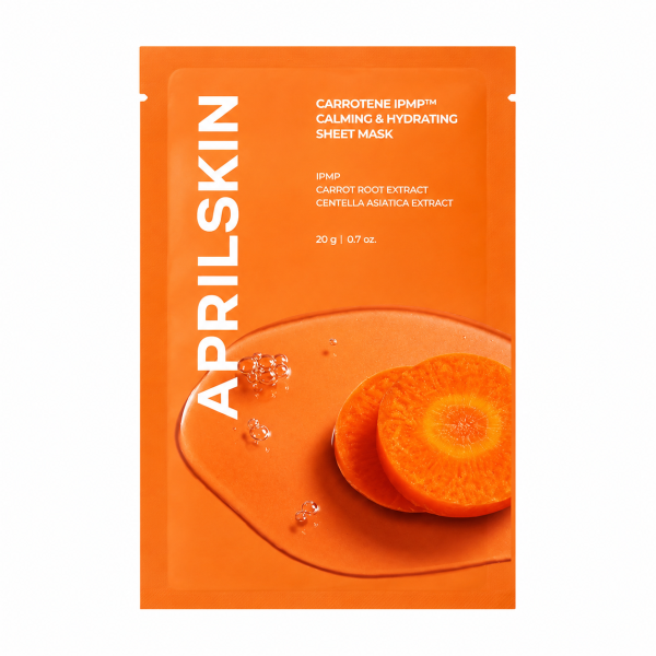 Aprilskin Carrotene IPMP Calming & Hydrating Sheet Mask