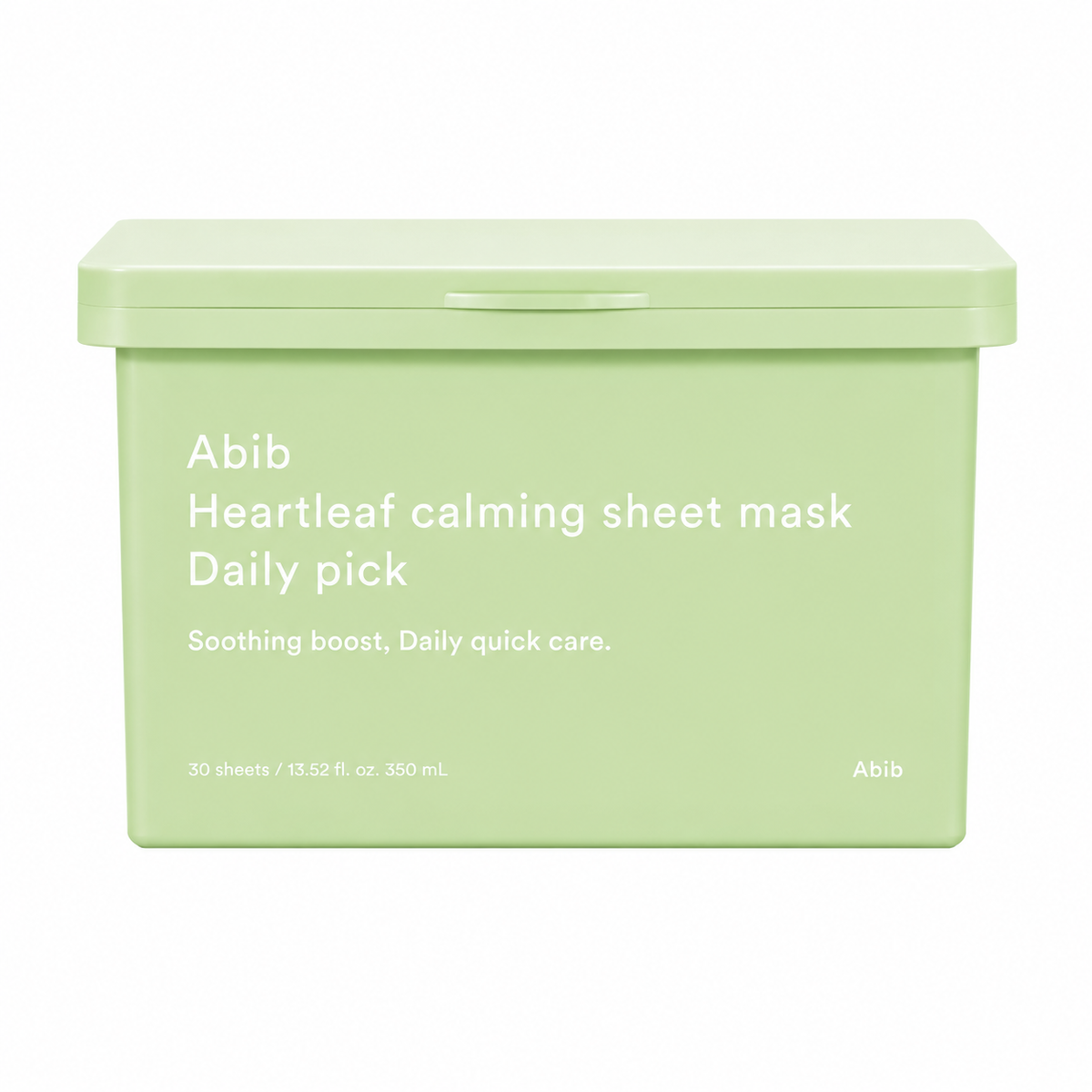 ABIB Heartleaf Calming Sheet Mask Daily Pick 30 sheets