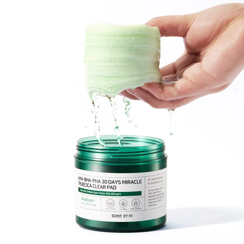 SOME BY MI AHA BHA PHA 30 Days Miracle Truecica Clear Pad 70 st – bild 2