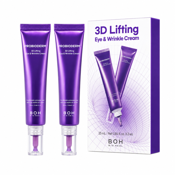 BIOHEAL BOH Probioderm 3D Lifting Eye & Wrinkle Cream 25ml x2ea