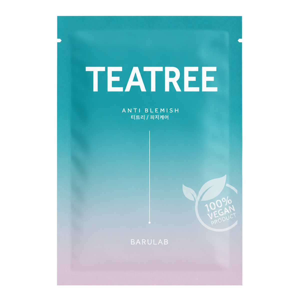 Barulab Clean Vegan Mask Teatree, 1 sheet