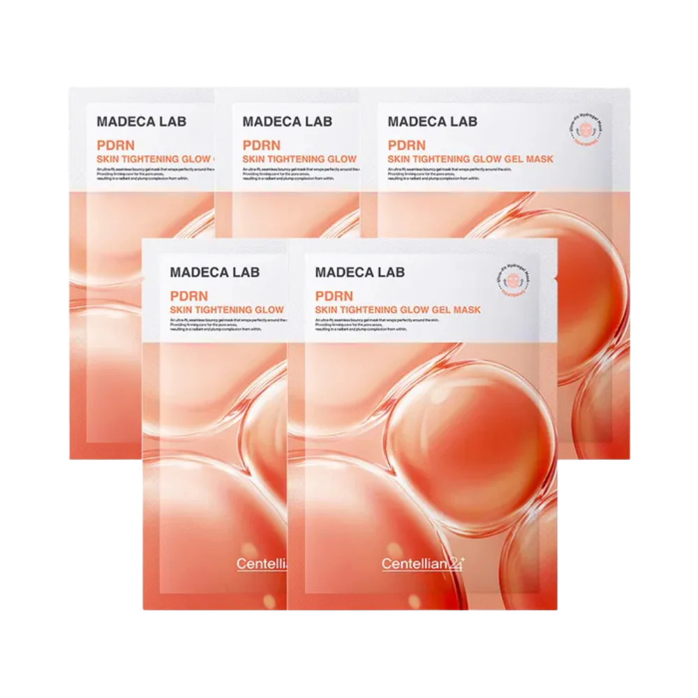 PDRN Skin Tightening Glow Gel Mask Pack 5 st
