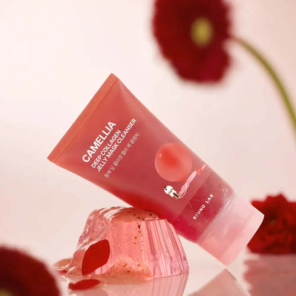 Round Lab Camellia Deep Collagen Jelly Mask Cleanser 150ml – bild 3