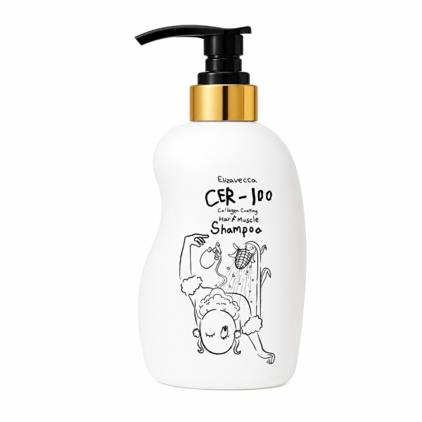 Elizavecca CER-100 Collagen Coating Hair Muscle Shampoo, 500ml