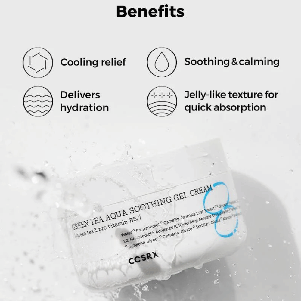 Green Tea Aqua Soothing Gel Cream 50ml