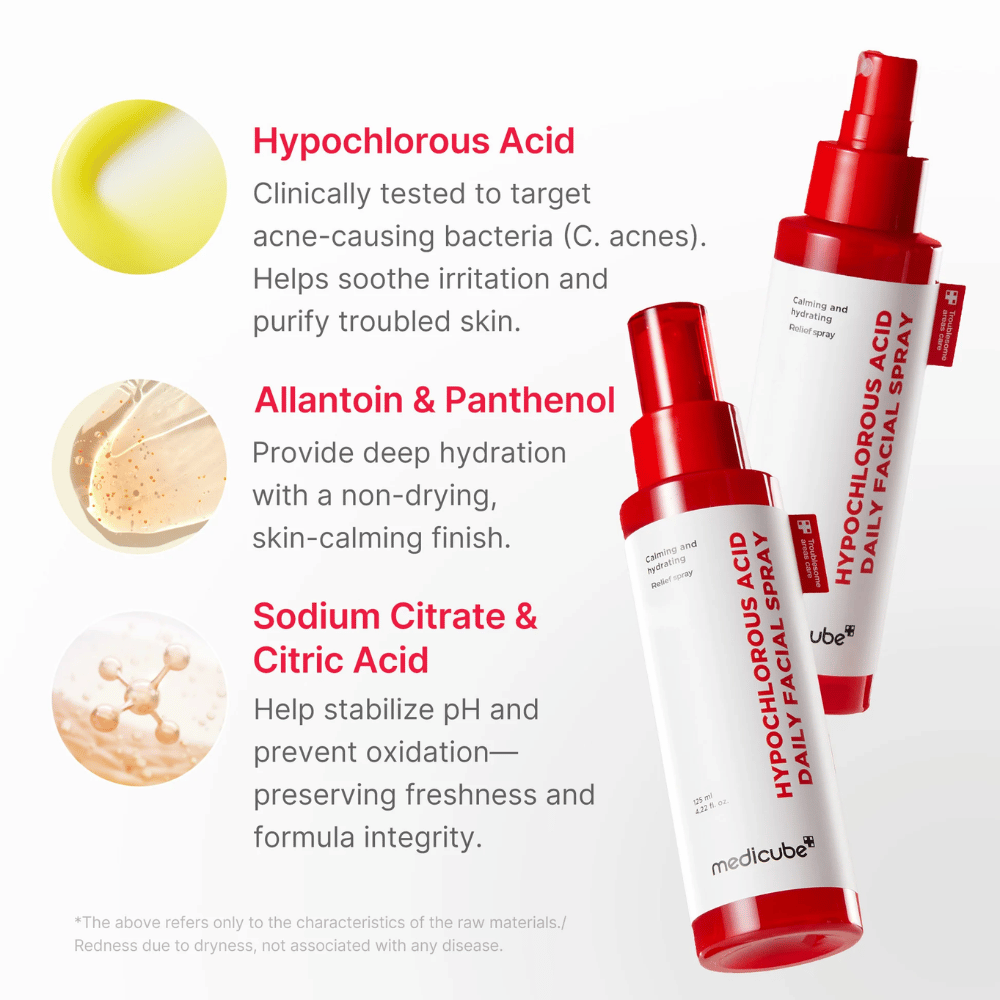 Hypochlorous Acid Daily Facial Spray 125ml – bild 4