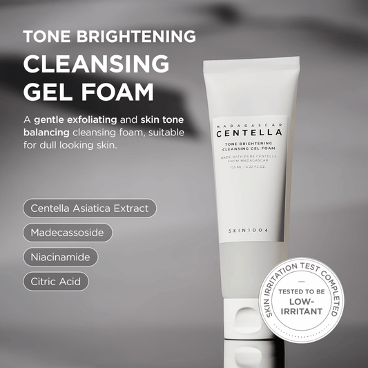 SKIN1004 Madagascar Centella Tone Brightening Cleansing Gel Foam 125ml – bild 2