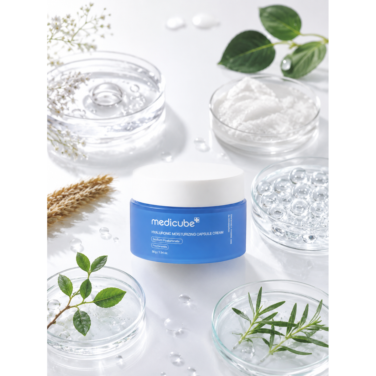 Medicube Hyaluronic Moisturizing Capsule Cream 55g