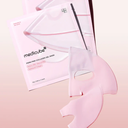 PDRN Pink Collagen Gel Mask 4-pack – bild 2