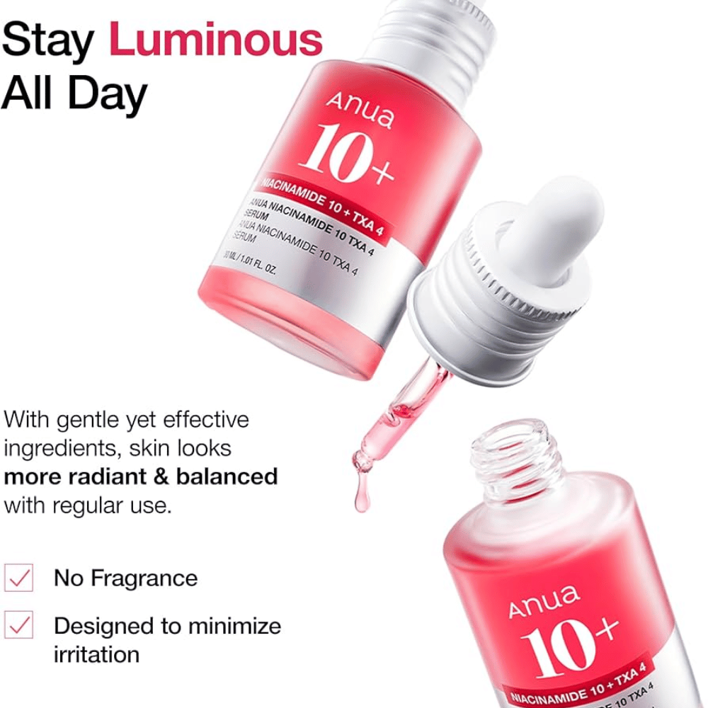 Anua Niacinamide 10% + TXA 4% Serum 30ml