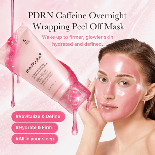 PDRN Pink Caffeine Night Wrapping Mask 75ml – bild 2