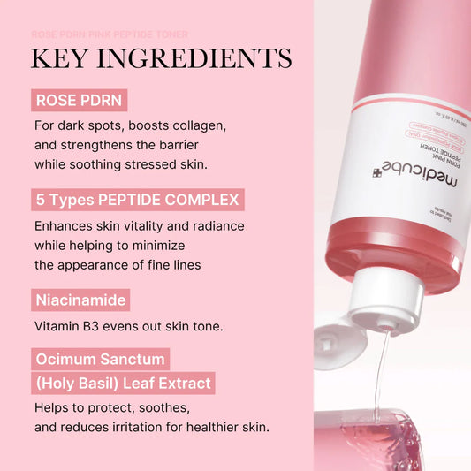 PDRN Pink Cica Soothing Toner 250ml – bild 2