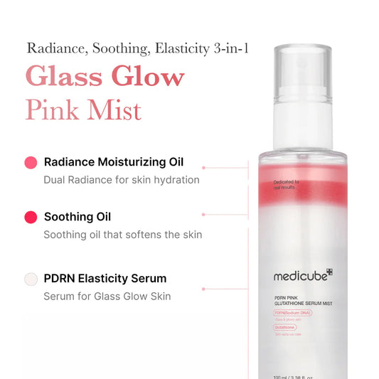PDRN Pink Glutathione Serum Mist 100ml – bild 2