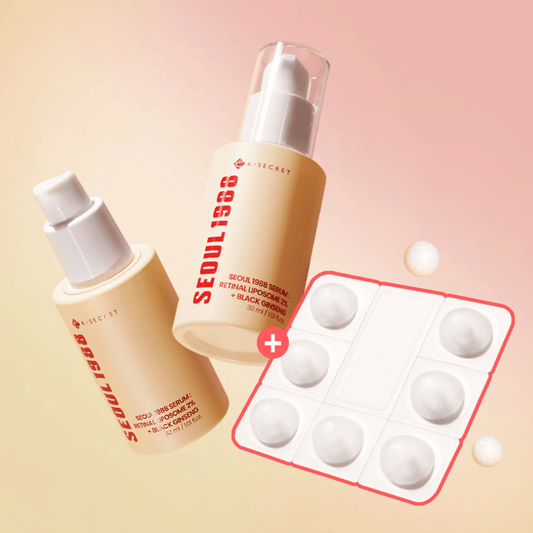 K-SECRET Retinal Black Ginseng Serum Double Set – bild 2
