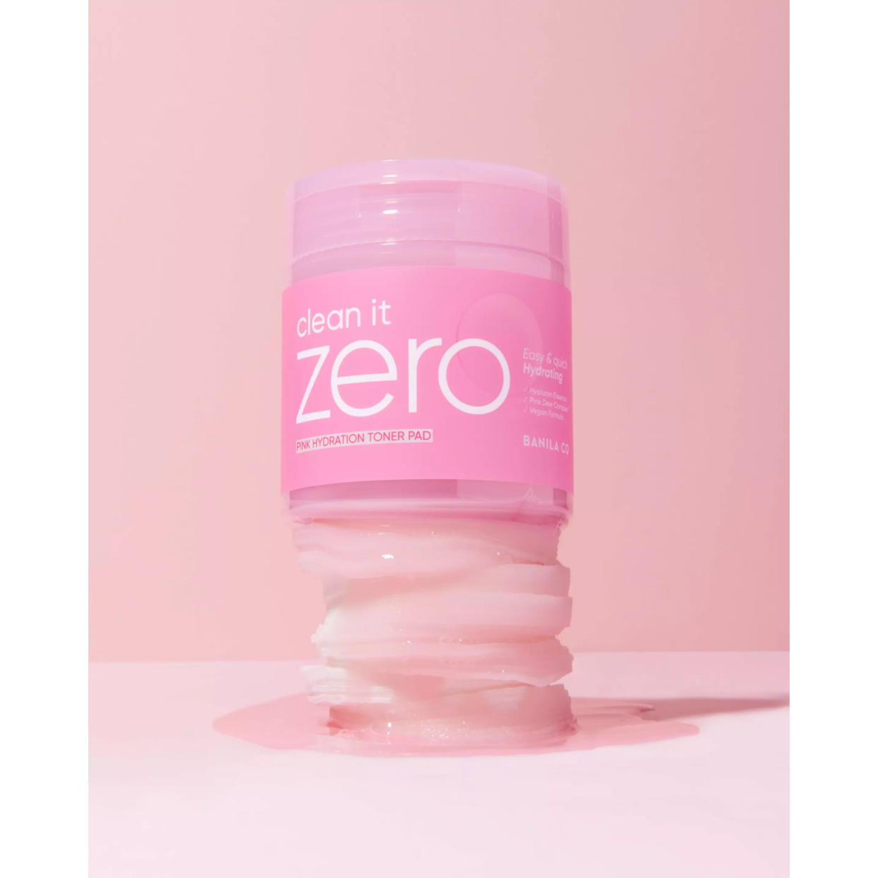 Banila Co Clean It Zero Pink Hydration Toner Pad
