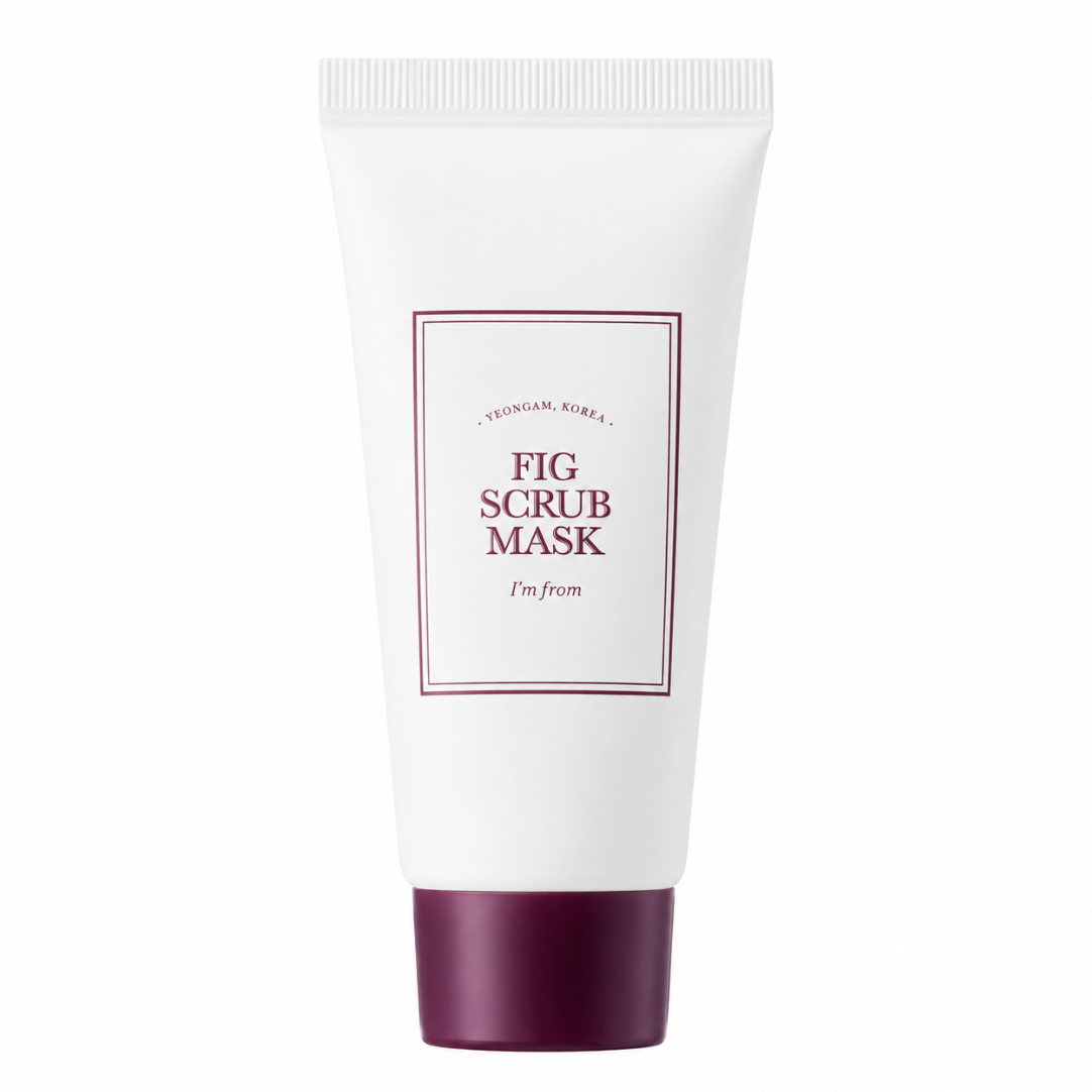 I'm From Fig Scrub Mask