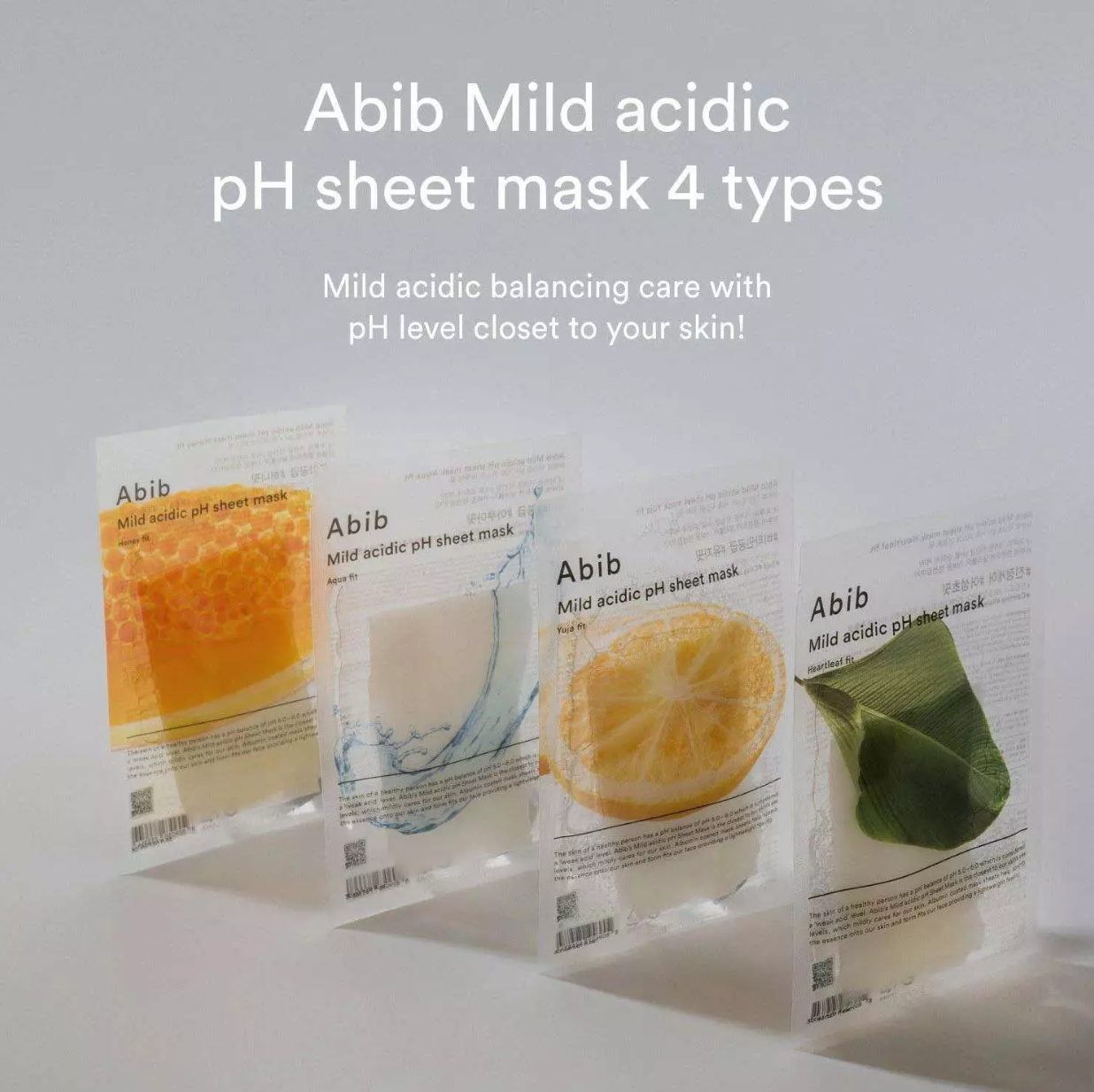 Abib Mild Acidic Ph Sheet Mask Aqua Fit 1 sheet