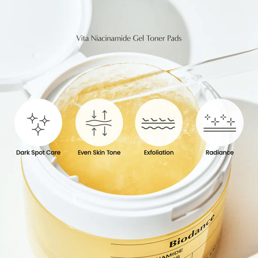 Biodance Vita Niacinamide Gel Toner Pads (60 pads)