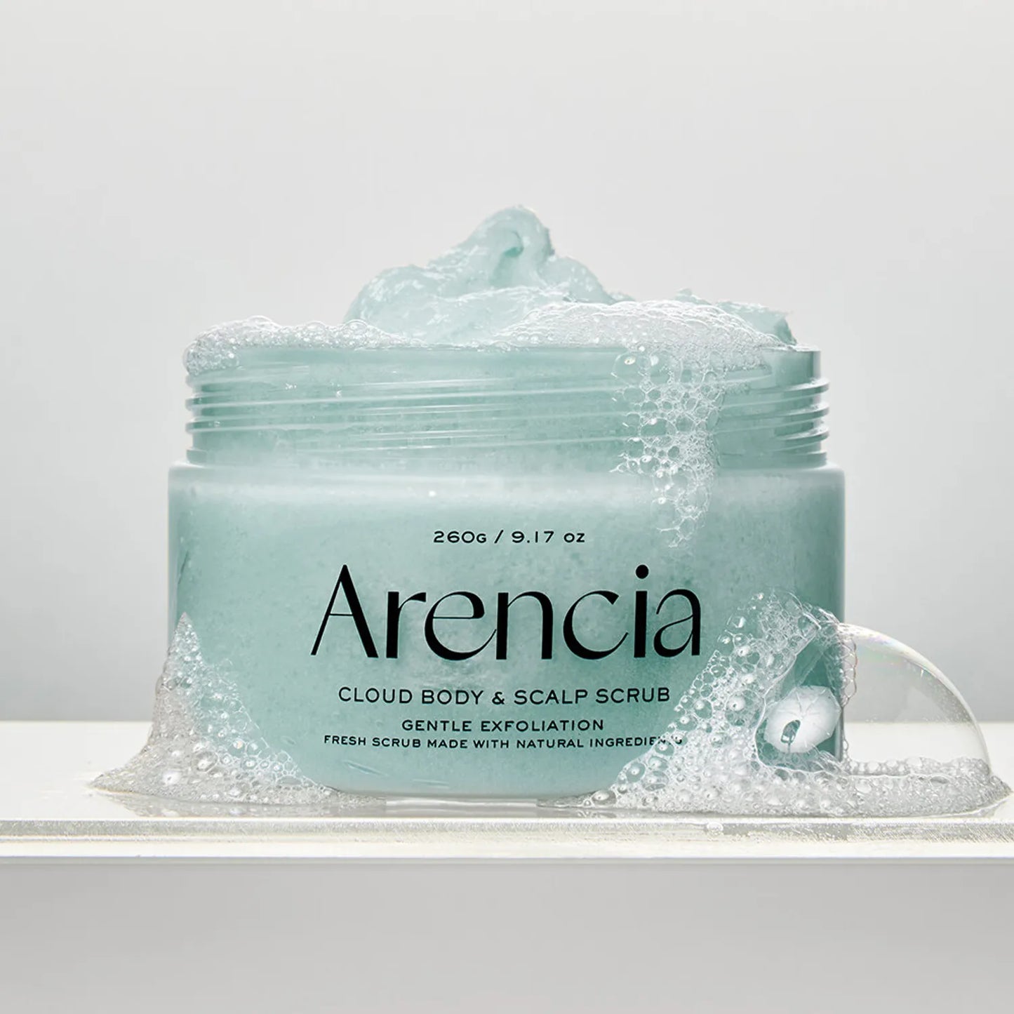 Arencia Fresh Cloud Body & Scalp Scrub French Mint & Lily 260g