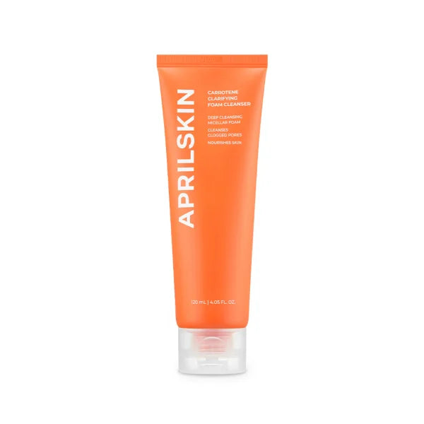 Aprilskin Carrotene Clarifying Foam Cleanser, 120ml