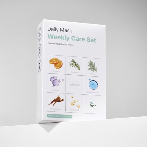 Mixsoon Daily Mask Weekly Care Set 7 st – bild 2