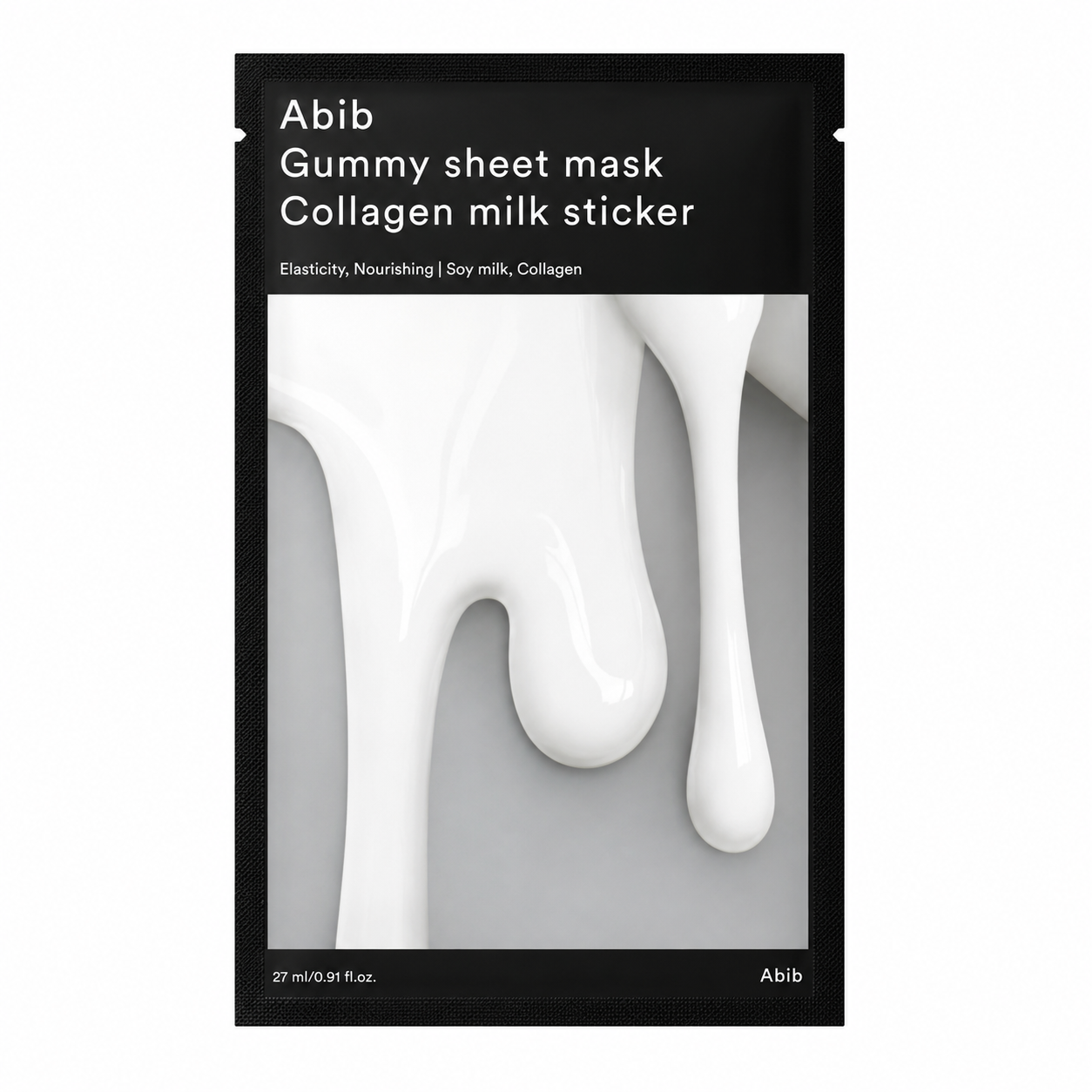 ABIB Gum Sheet Mask Collagen Milk Sticker 1 sheet