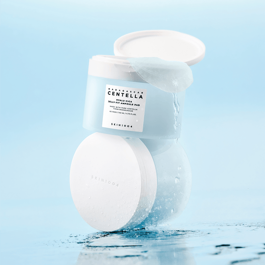 SKIN1004 Madagascar Centella Hyalu-Cica Jelly-Fit Ampoule Pad 60 st – bild 2