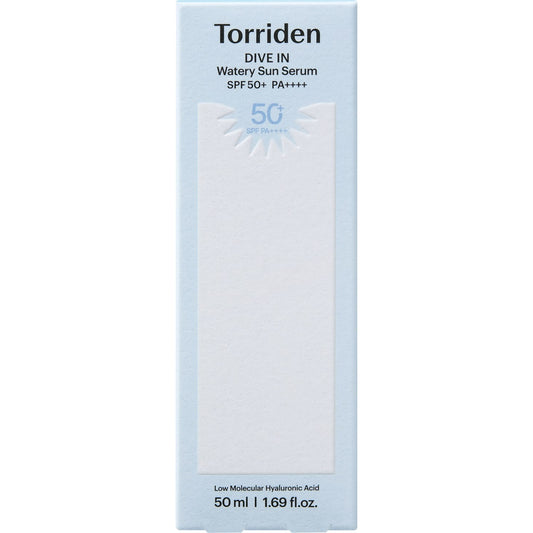Torriden DIVE-IN Watery Fit Sun Serum SPF50+ PA++++ 50ml