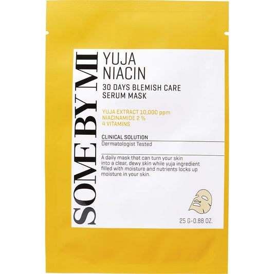 SOME BY MI Yuja Niacin 30 Days Blemish Care Serum Mask 1 st – bild 2