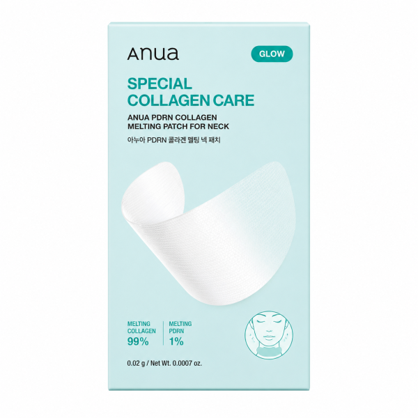 Anua PDRN Collagen Melting Neck Patch 4 Patches