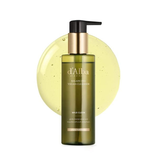 d'Alba Balancing Vegan Cleanser Mild Clean 200ml
