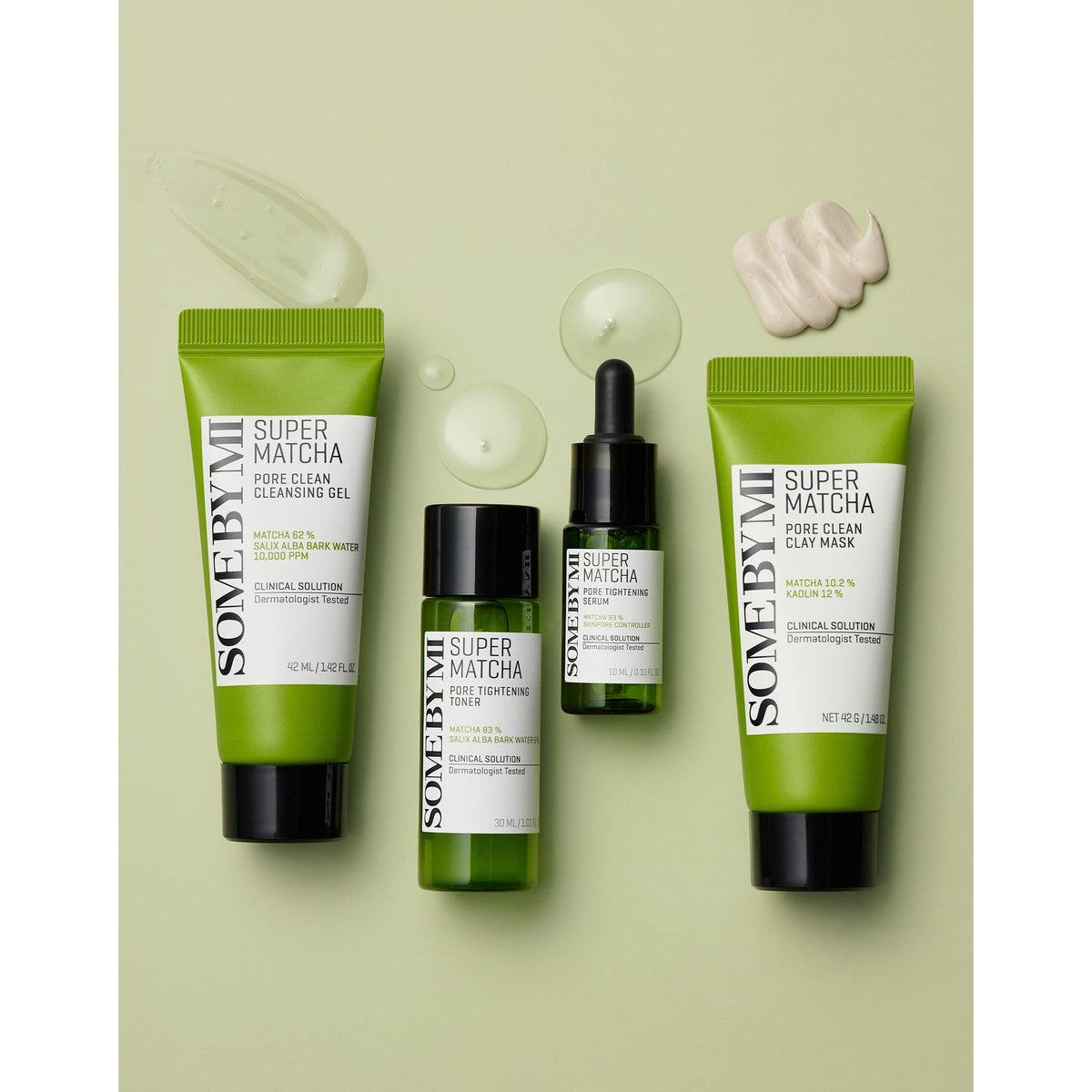 SOME BY MI Super Matcha Pore Care Starter Kit 4 delar