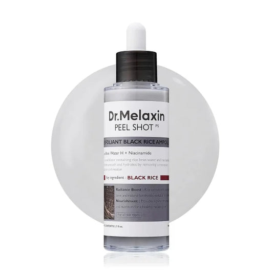 Dr.Melaxin Peel Shot Exfoliant Black Rice Ampoule 80ml