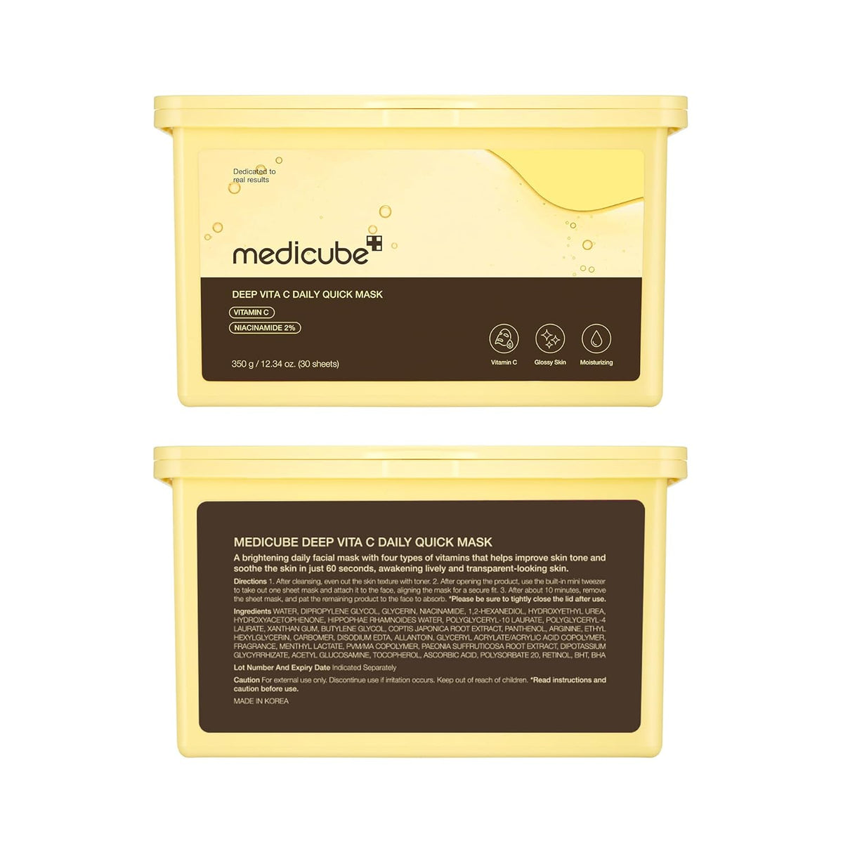 Deep Vita C Daily Quick Mask 30 sheets – bild 3
