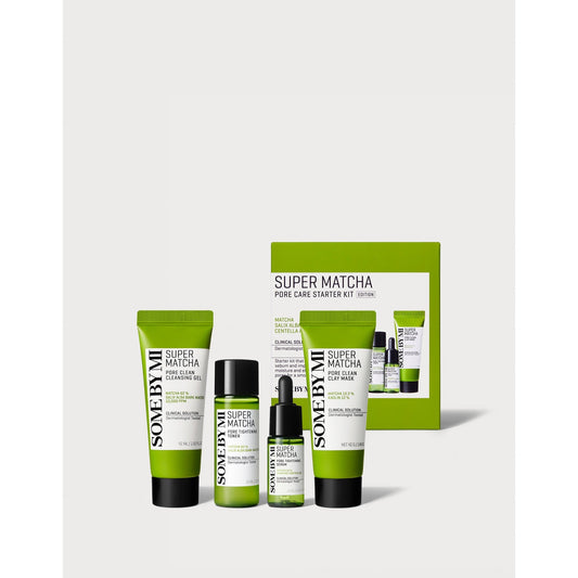 SOME BY MI Super Matcha Pore Care Starter Kit 4 delar