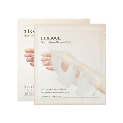 Mixsoon Bean Collagen Hydrogel Mask Pack 5 st – bild 2