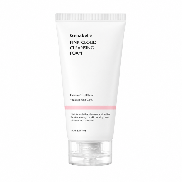 Genabelle Pink Cloud Cleansing Foam, 150ml