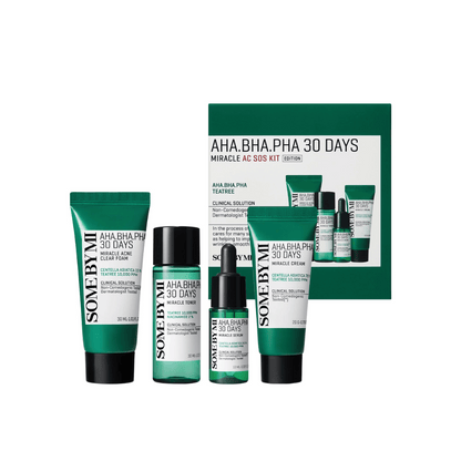 SOME BY MI AHA BHA PHA 30 Days Miracle AC SOS Kit 4 delar