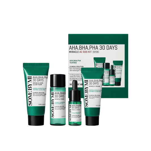 SOME BY MI AHA BHA PHA 30 Days Miracle AC SOS Kit 4 delar