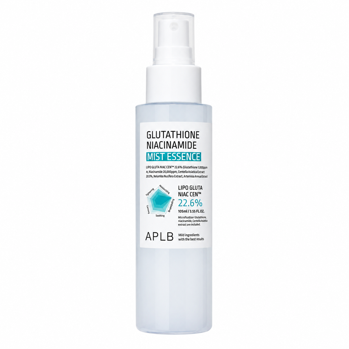 APLB Glutathione Niacinamide Mist Essence 105ml