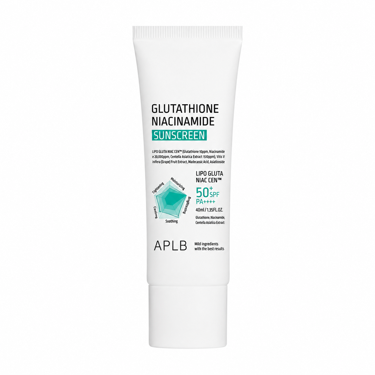 APLB Glutathione Niacinamide Sunscreen 40ml