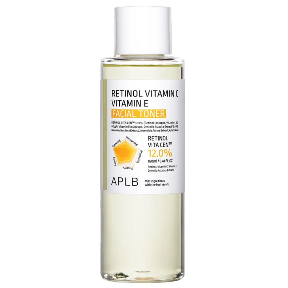 APLB Retinol Vitamin C Vitamin E Facial Toner 160ml