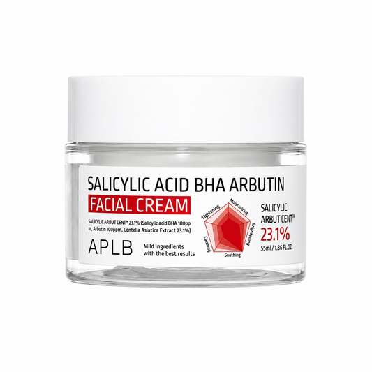 APLB Salicylic Acid BHA Arbutin Facial Cream 55ml