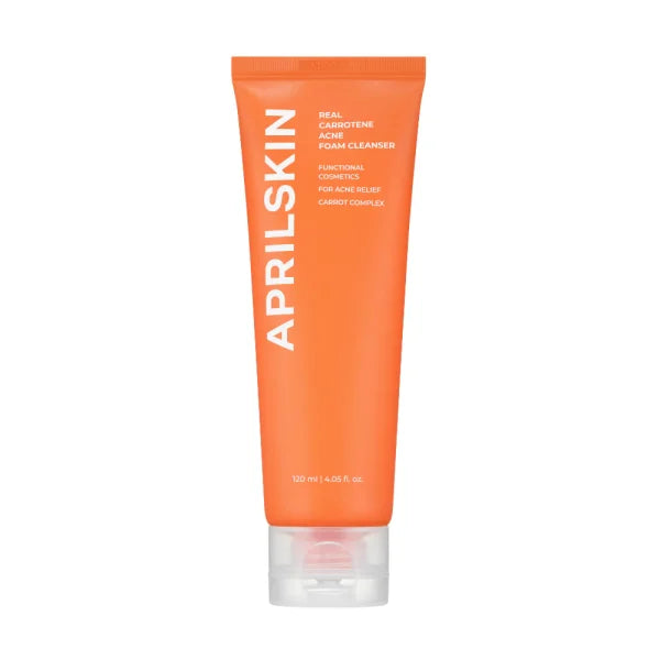 Aprilskin Real Carrotene Acne Foam Cleanser, 120ml