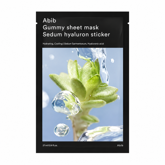 ABIB Gummy Sheet Mask Sedum Hyaluron Sticker 1 sheet