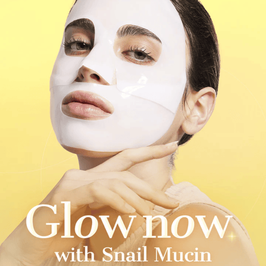 Advanced Snail Mucin Glass Glow Hydrogel Mask (3 sheets)