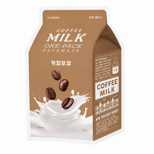 A'pieu Coffee Milk One-Pack Face Mask 1 sheet